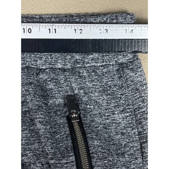 Athleta Womens S Jogger Sweatpants Gray Elastic Waist w Drawstring Zip Pockets - Picture 3 of 11